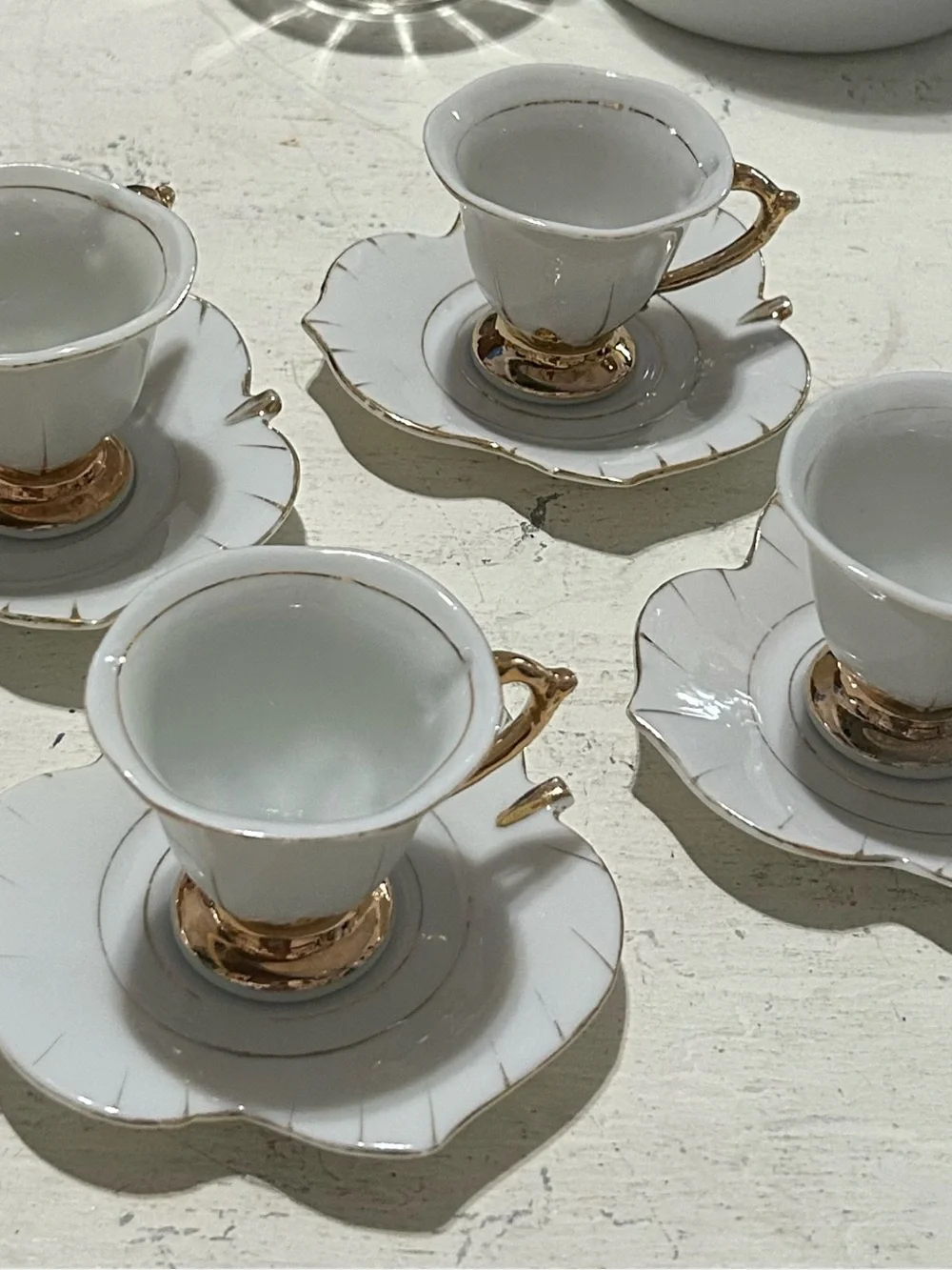 Vintage Demitasse Cup Set